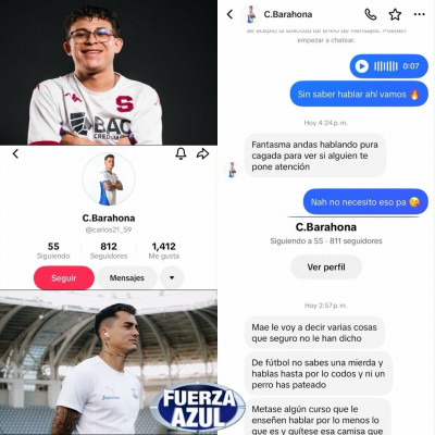 ¿Qué está pasando entre Carlos Barahona y Mister Ale?