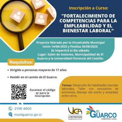 Impulsan curso gratuito para mejorar empleabilidad de juventud brumosa