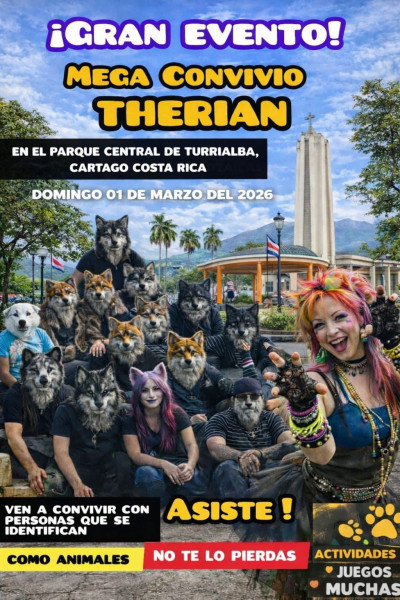 Polémica en Cartago: anuncian mega convivio therian
