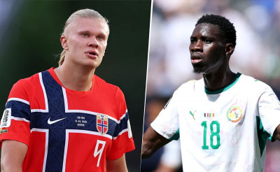 Haaland guía la remontada de Noruega en un partidazo ante Senegal