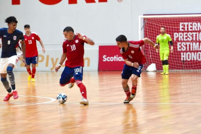 Éxito para la selección nacional de fútsal de Costa Rica 