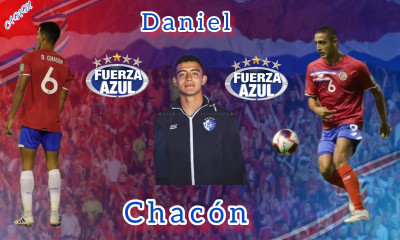 Daniel Chacón con la Selección Mayor