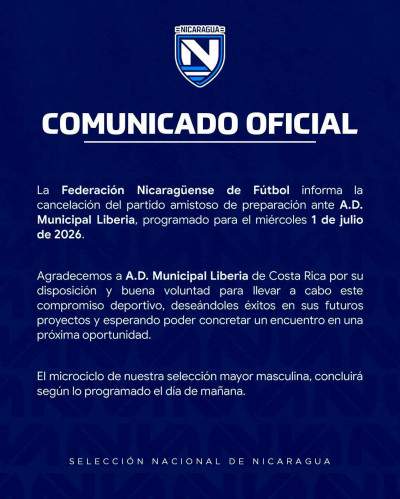 PRIMER GOLPE INTERNACIONAL PARA EL EQUIPO  LIBERIANO