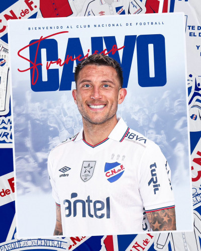Francisco Calvo inicia un nuevo reto en Uruguay: es oficialmente jugado...