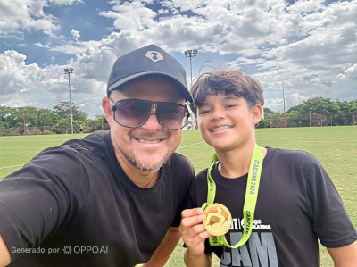 “TENGO UN HIJO CAMPEÓN”: EL EMOTIVO MENSAJE DE ANDREY CAMPOS QUE C...