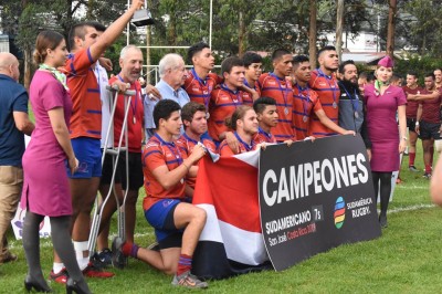 Costa Rica quinto en sudamericano de Rugby