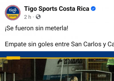 Afición brumosa en contra de Tigo Sports por título controversial